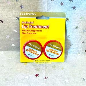 Medicated Lip Treatment/Balm — GoodSense (Pack of 2) *Brand new, never opened!*